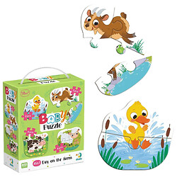 Пазл 4в1 "Baby puzzle. День на фермі", Dodo