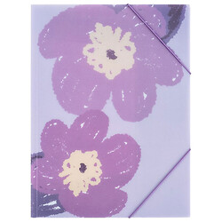 Папка на гумках, А4+, Lavender-3, Axent