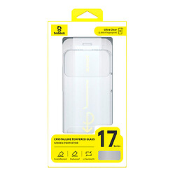 Защитное стекло Apple iPhone 15 / iPhone 16, Baseus, Антишпион, Черный