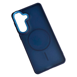 Чехол (накладка) Samsung Galaxy S26 Edge / Galaxy S26 Plus, Matte Corrugated Camera Thin, MagSafe, Синий