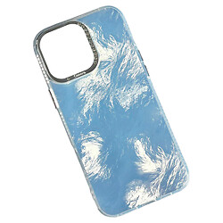 Чехол (накладка) Apple iPhone 15, Shiny Mountain, Белый