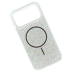 Чохол (накладка) Apple iPhone 17 Pro, Swarovski Diamonds, MagSafe, Білий