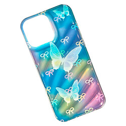 Чохол (накладка) Apple iPhone 14, Rainbow Butterfly, Wave Dream, Малюнок