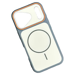 Чохол (накладка) Apple iPhone 15, Air Beats Мatte Split Line, MagSafe, Білий