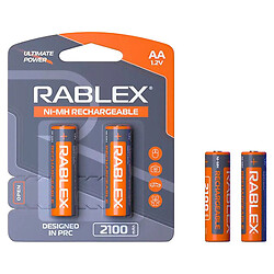 Аккумулятор Rablex AA, 2100 mAh