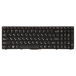 Клавіатура PowerPlant для ноутбука IBM/Lenovo B570, B590, V570, Чорний