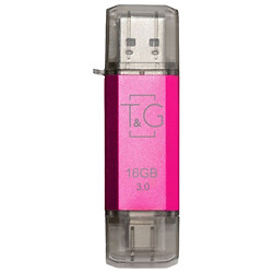 USB Flash T&G 009 Star Series, 16 Гб., Розовый