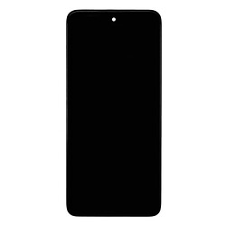 Дисплей (экран) Motorola XT2623 Moto G17, Original (100%), С сенсорным стеклом, С рамкой, Черный