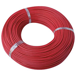 Провод силиконовый 24AWG, Красный