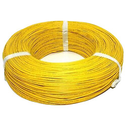 Провід силіконовий 26AWG, Жовтий