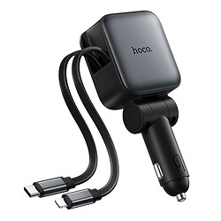 АЗУ Hoco Z67A Apple iPhone SE 2022 / iPhone 14 Pro Max / iPhone 14 Plus / iPhone 14 Pro / iPhone 14 / iPhone 13 Pro / iPhone 13 Mini / iPhone 13 / iPhone 13 Pro Max / iPhone 12 Mini / iPhone 12 Pro Max, З кабелем, Lightning, Type-C, Сірий