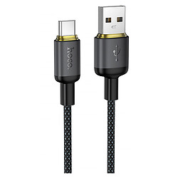 USB кабель Hoco X128 Benefit, Type-C, 1.0 м., Черный