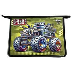Папка на молнии "Dirt Track", А4+, Mic