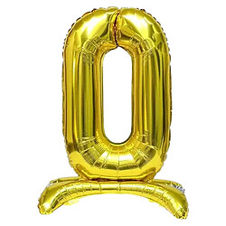 Кулька фольгована цифра "0", підлогова, 80 см, Habile