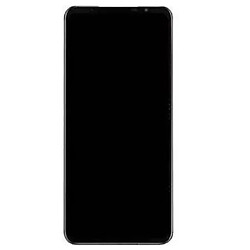 Дисплей (екран) Asus ROG Phone 6, Original (PRC), З сенсорним склом, З рамкою, Чорний