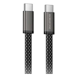 USB кабель Borofone BX124, Type-C, 1.0 м., Черный