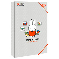 Папка А4 для праці картонна на резинці "Miffy", Yes