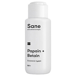 Пудра для всех типов кожи энзимная Sane, 50 г