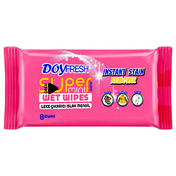 Серветки вологі для виведення плям DOYFRESH, міні, 8 шт/уп.