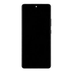 Дисплей (екран) Motorola XT2243 Edge 30 Fusion, З сенсорним склом, З рамкою, OLED, Сірий