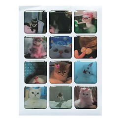 Набір наклейок 3D STICKERS Cat 8