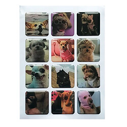 Набір наклейок 3D STICKERS Dog 1