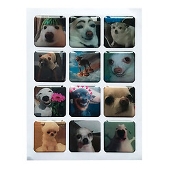 Набір наклейок 3D STICKERS Dog 2