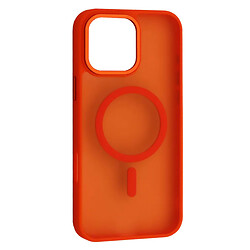 Чохол (накладка) Apple iPhone 15 Pro, Guard Matte, MagSafe, Помаранчевий