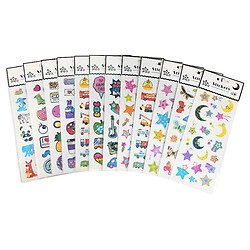 Наклейки дизайн "Stickers", набір 6 шт., Malevaro