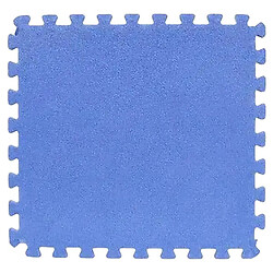 Килимок-пазл плюшевий підлоговий, 30x30см, Синій