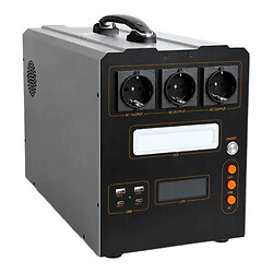 Портативна зарядна станція 2000W, Чорний