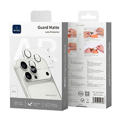 Захисне скло камери Apple iPhone 17 Pro, Wiwu LG-013 Guard Matte, Прозорий
