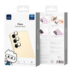 Захисне скло камери Samsung Galaxy S26, Wiwu LG-019 Puro, Чорний
