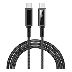 USB кабель WiWU Aramid Fiber, Type-C, 1.2 м., Черный