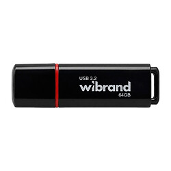 USB Flash Wibrand Scarab, 64 Гб., Чорний
