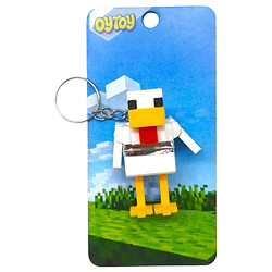 3D Брелок "Minecraft Chicken/ Курица", OYTOY