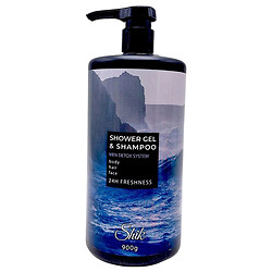 Гель-шампунь д/душа Shik "MEN Detox System", 900г