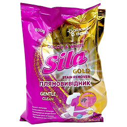 Отбеливатель для удаления пятен Sila, 0,9кг, п/пак, Sila