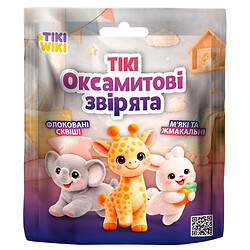 Іграшка-сквіш "Тики: Оксамитові звірятка", Tiki Wiki