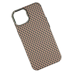 Чехол (накладка) Apple iPhone 13 Pro, Elite Carbon Matte Box, MagSafe, Biege Herringbone, Рисунок