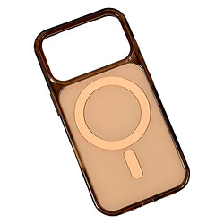 Чехол (накладка) Apple iPhone 14, Glow Color, MagSafe, Бежевый