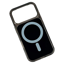 Чохол (накладка) Apple iPhone 17, Glow Color, MagSafe, Чорний