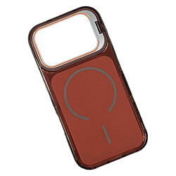 Чохол (накладка) Apple iPhone 13 Pro, Air Beats Silver Line, MagSafe, Шоколадний