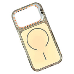 Чехол (накладка) Apple iPhone 14 Pro Max, Air Beats Silver Line, MagSafe, Бежевый