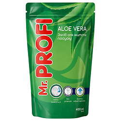 Засіб для миття посуду MR.PROFI "ALOE VERA", дой-пак 400 мл