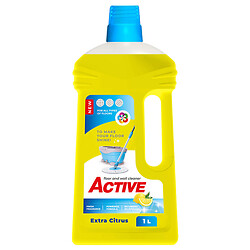 Засіб для чищення підлоги та стін Active "Extra Citrus", 1 л