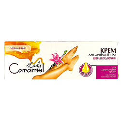Крем для депіляції тіла Caramel "Швидкодіючий", 3хв, 100 мл