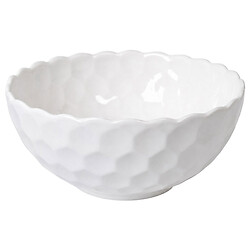 Салатник скляний Vittora "Blanco Lava", d=140 мм