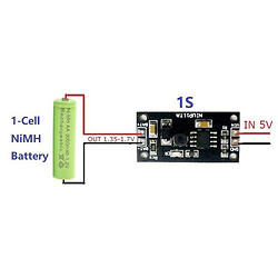 Зарядний пристрій для акумуляторів NIUP11TA-1S-1.2V