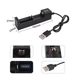 Зарядное устройство для аккумуляторов 18650 USB Charger 1X